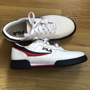 Red white and blue FILA